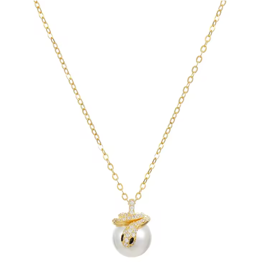 Serpentine Pearl Drop