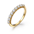 Vintage Milgrain Eternity Ring